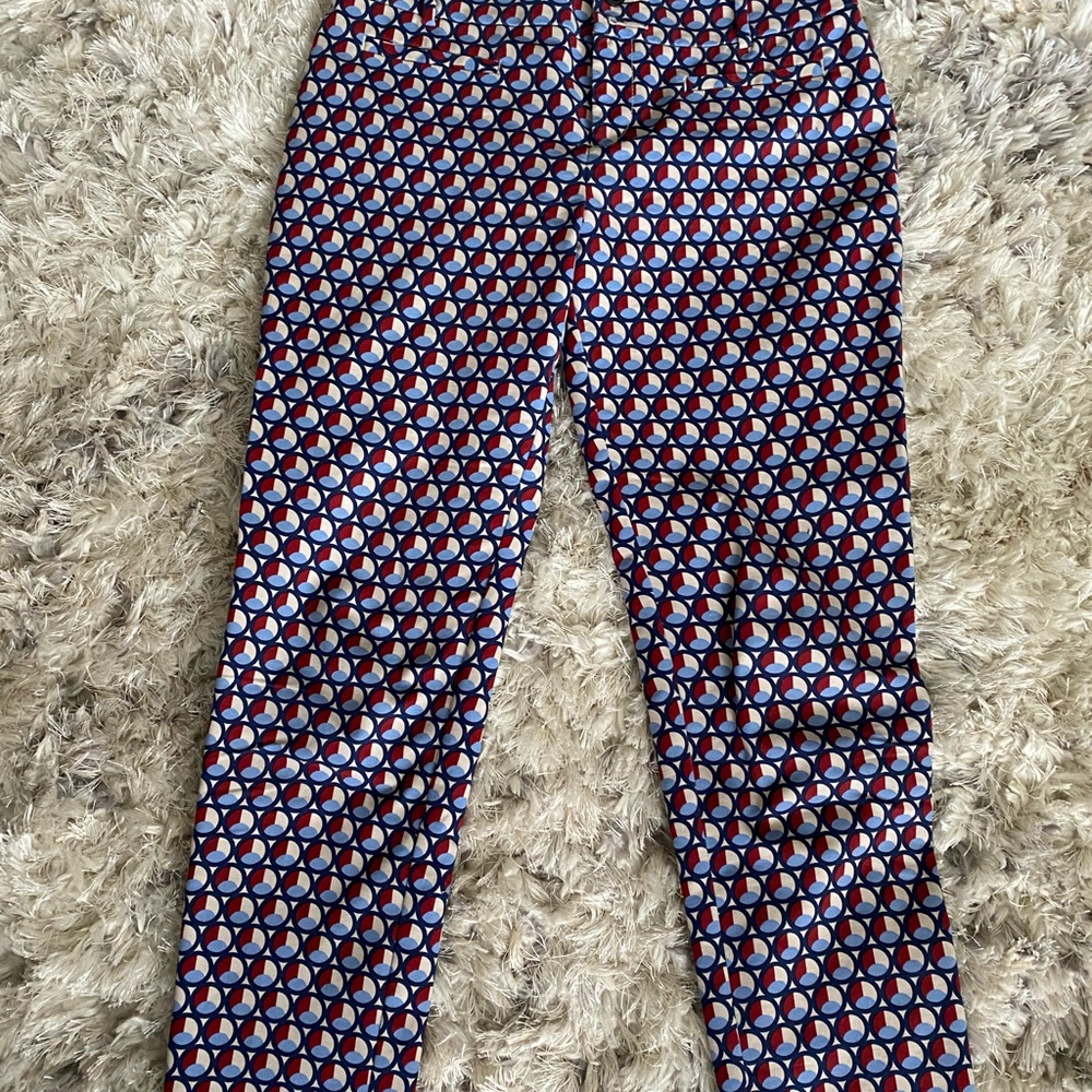 Anthropologie Size 4 Printed Pants